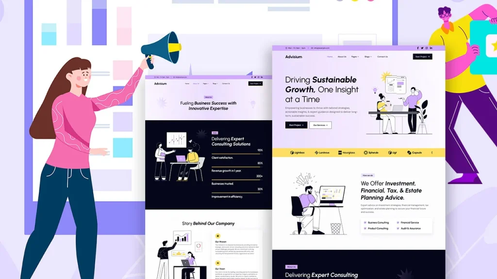 Digital Agency Website Designer-sadbinabedin